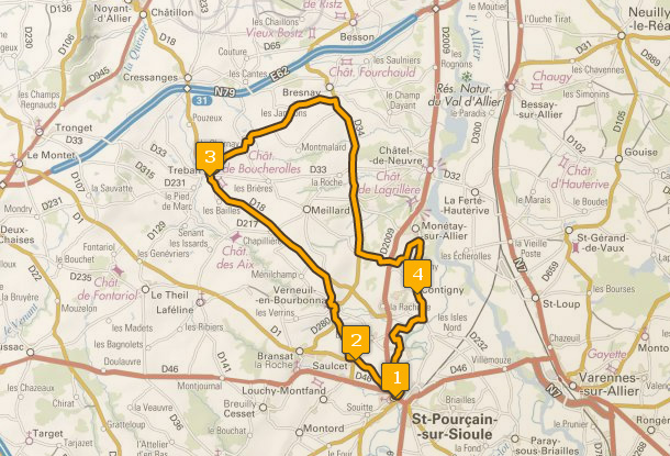 Langs de wijngaarden